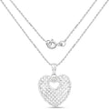 0.52 Carat Genuine White Diamond .925 Sterling Silver Pendant by Bids.com