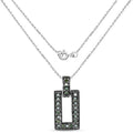 0.36 Carat Genuine Green Diamond .925 Sterling Silver Pendant by Bids.com
