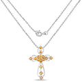 2.24 Carat Genuine Yellow Sapphire .925 Sterling Silver Pendant by Bids.com
