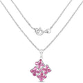 3.72 Carat Genuine Ruby .925 Sterling Silver Pendant by Bids.com
