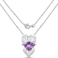 5.80 Carat Genuine Amethyst .925 Sterling Silver Pendant by Bids.com