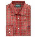 LAUREN Ralph Lauren Kids Plaid Dress Shirt, Size 12R/Red by Vanessa Jane