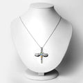 1.95 Ct Multi-Stone Prong Silver Dragonfly Pendant Cable Chain Necklace by Fine Color Jewels