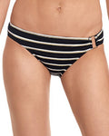 Lauren Ralph Lauren 285042 Dylan Stripe Ring Front Hipster Black by Vanessa Jane