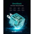 PA-B1 Omnia Mini 20W USB C PD Charger White by DailySale