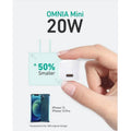 PA-B1 Omnia Mini 20W USB C PD Charger White by DailySale