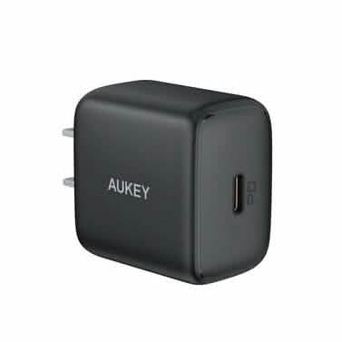 PA-R1S Swift Charger with PD & QC 3.0 USB C 20W Black by DailySale
