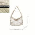 Padded Argyle Quilted Crossbody Hobo Bag by DailySale