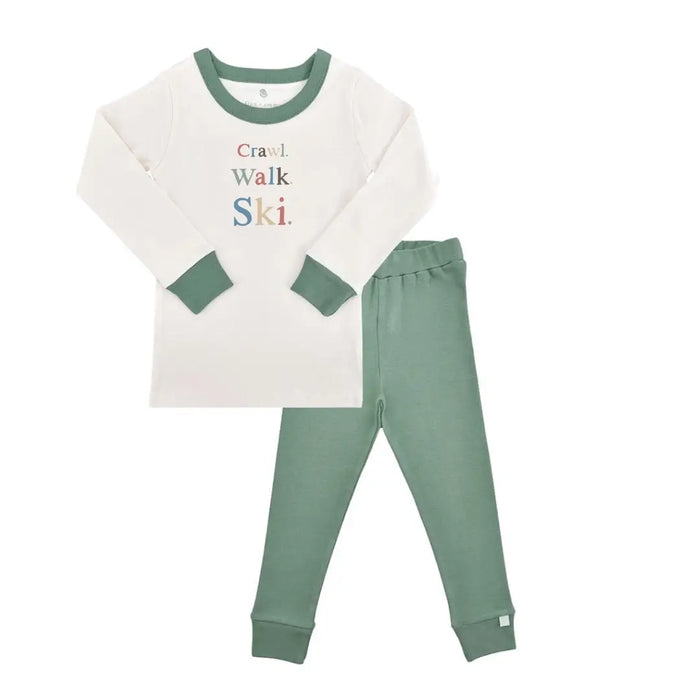 pajamas |crawl walk ski by Finn + Emma
