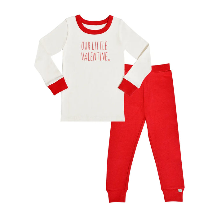pajamas | little valentine by Finn + Emma