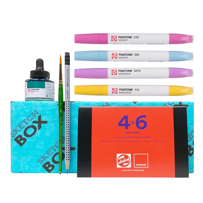 Pantone® x Royal Talens Illustration System Premium Box by ShopSketchBox
