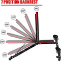PAPABABE Workout Bench with Upgraded Wider Backrest for Bench Press Full Body Workout by DailySale