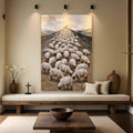 Parable Of The Lost Sheep Faith Wall Art II by Tailored Canvases