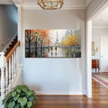 Parisian Rain Cityscape Wall Art by Tailored Canvases