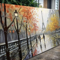 Parisian Rain Cityscape Wall Art by Tailored Canvases
