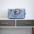 Parker Baby Diaper Caddy - Nursery Storage Bin and Car Organizer for Diapers and Baby Wipes by DailySale