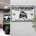 Parking For Offroaders Only Jeep Sign by Tailored Canvases