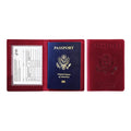 Passport Holder with Vaccination Card Protector by DailySale