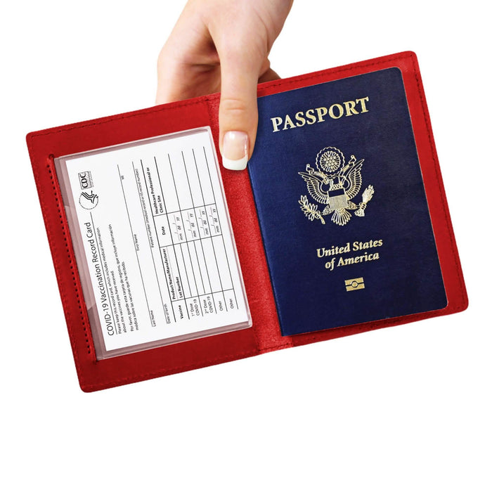 Passport Holder with Vaccination Card Protector by DailySale