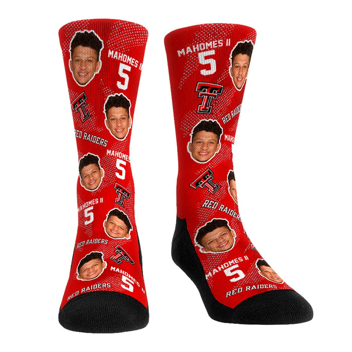 Patrick Mahomes - Texas Tech Red Raiders - Football Guy by Rock 'Em Socks