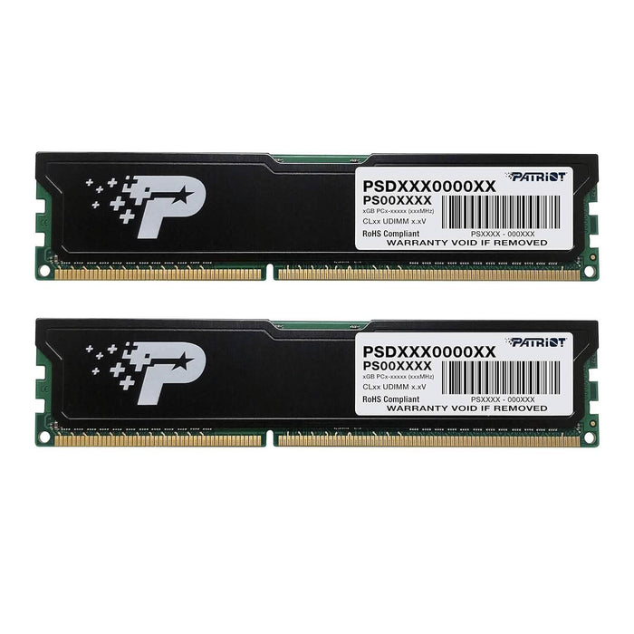 Patriot Memory Signature DDR3 16GB (2 x 8GB CL11 PC3-12800 (1600MHz) CAS 11 DIMM Kit with Heatshield (Refurbished) by DailySale