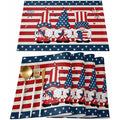 Patriotic Stars Placemats Set by DailySale