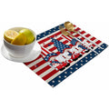 Patriotic Stars Placemats Set by DailySale