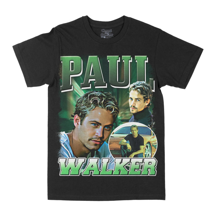 Paul Walker Green Graphic Tee by Obsessed with graphic tees