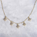 Pave CZ Star Drop Necklace by DailySale