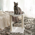Paws & Pals 3-in-1 Cat Scratching Post with Hammock and Toy by DailySale