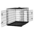 Paws & Pals Double Door Wire Dog Crate with Tray by DailySale