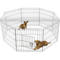 Paws & Pals Large Hammigrid Wire Folding 8-Panel Pop-Up Kennel by DailySale