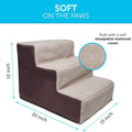 Paws & Pals Padded Pet Stairs by DailySale