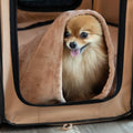 Paws & Pals Portable Pet Playpen with Blanket by DailySale