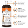 Paws & Pals Wild Alaskan Salmon Oil for Dogs and Cats - 32oz by DailySale