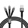 PBG 3-in-1 Cable Mesh/Nylon Braided HQ Multi Device Charging (Lightning, USB-C , Micro) by DailySale