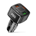 PBG 4 Port Car Charger 2 PD Ports and 2 USB Ports by DailySale