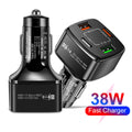 PBG 4 Port Car Charger 2 PD Ports and 2 USB Ports by DailySale