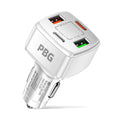 PBG 4 Port Car Charger 2 PD Ports and 2 USB Ports by DailySale