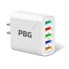 PBG 5 Port Wall Charger