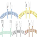 PBG Macaron USB-C TO C Cable's 3 (PD Type C to 8 Pin) by DailySale