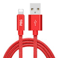 PBG XL 10Ft. Lightning Cable's Nylon Woven Protection by DailySale