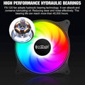 PCCOOLER 120MM Case Fan 3 Pack FX120 High Performance Cooling PC Fans (Refurbished) by DailySale