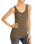 Remain Birger Christensen Gere Rib-Knit Tank, Size Medium by Vanessa Jane