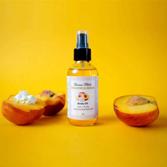 Peaches & Cream Body Oil by Duma Mbili LLC