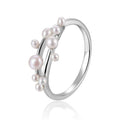 Pearl Cluster Ring by Fine Color Jewels