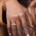 Pearl Cluster Ring by Fine Color Jewels
