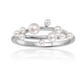 Pearl Cluster Ring by Fine Color Jewels
