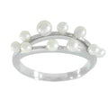 Pearl Cluster Ring by Fine Color Jewels
