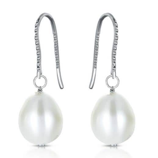 Pearl Hook Earrings by DailySale